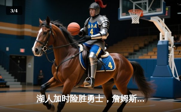 湖人加时险胜勇士，詹姆斯三双库里空砍40分，系列赛战至2-2平 - 3